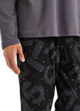 Blackspade Antrasit Erkek Pijama Takımı 40598