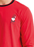 Blackspade Kırmızı Erkek Pijama Takımı 40591