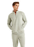 Blackspade Erkek Yeşil Sweatshirt 40620 