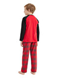 Blackspade Erkek Çocuk Kırmızı Pijama Takımı 40560 