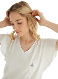 Blackspade Kadın Krem Pijama Takımı 51842 