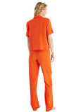 Blackspade Kadın Turuncu Pijama Takımı 60533 