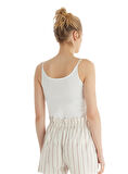 Blackspade Kadın Beyaz T-Shirt 60558 