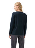 Blackspade Kadın Lacivert Pijama Takımı 51913 