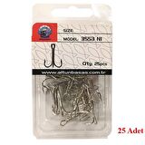 DFT 3553 3lü Olta İğnesi No:12 1/25