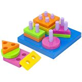 Geometrik Şekiller Bulmaca Kiki Lisanslı Ürün