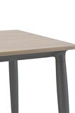 Bürotime Era Çalışma Masası Ahşap 160 x 80 cm Siyah 