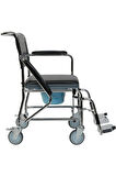 GOLFİ G-125 Banyo Tuvalet Tekerlekli Sandalye Commode Wheelchair