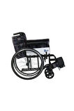 GOLFİ G-099 Comfoftplus Refakatçi Frenli Katlanabilir Manuel Tekerlekli Sandalye