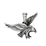 Kartal Tasarımlı 925 Ayar Gümüş Erkek Kolye Ucu