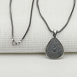 Kıtmir Ve Nazar Dualı 925 Ayar Gümüş Erkek Kolye