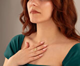 K Harf 14 Ayar Altın Kolye