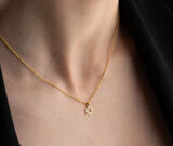 Davud Yıldızı 14 Ayar Altın Kolye