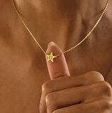 Yıldız 14 Ayar Altın Kolye