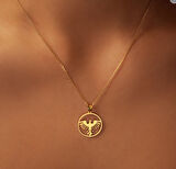 Anka 14 Ayar Altın Kolye