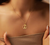 Yoga 14 Ayar Altın Kolye