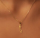 Zülfikar 14 Ayar Altın Kolye