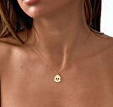 Kuru Kafa 14 Ayar Altın Kolye