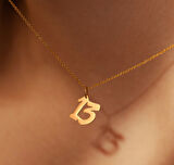 Sayı 14 Ayar Altın Kolye