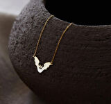 Yarasa 14 Ayar Altın Kolye