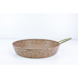 EVİTA 24CM TEK KULP TAVA(GOLD)