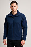 Erkek Polar Softshell Outdoor Ceket – Su İtici Kumaş - Fermuarlı Cepler - Sıcak Tutma