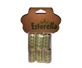 Esterella Yapışkan 8246 Küçük Boy Metal Gövdeli 6 lı Bigudi ( 2.5x6 cm) Sarı