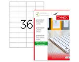 Tanex Tw-2035 Ebat ÇOK AL AZ ÖDE 52 x 33 mm Lazer Etiket