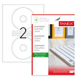 Tanex Cd Etiketi Laser-Copy-Inkjet 100 YP 118x41 MM TW-2041