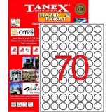 TANEX 25mm LAZER ETİKET TW-2125