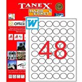 TANEX 30mm LAZER ETİKET TW-2130