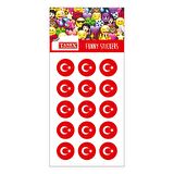Tanex Damla Emoji Etiket 6’lı TDE108
