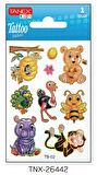 Tanex 7,5x10,5mm Safari Mini Tatoo Etiket TNX-26442