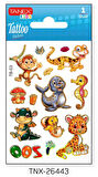 Tanex 7,5x10,5mm Safari Mini Tatoo Etiket TNX-26443