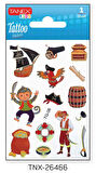 Tanex 7,5x10,5mm Sevimli Korsan Mini Tatoo TNX-26466