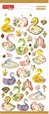 Tanex Decorative Sticker-9 Puffy Etiketi TNX-5008