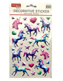 Tanex Decorative Sticker 3-D Unicorn Serisi Tnx-25364 - 2 adet