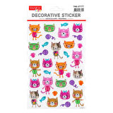 Tanex Kids Sticker Puffy  Kediler (27177)