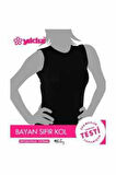 Yıldız 2236 Siyah Likralı Sıfır Kol Kadın Atlet