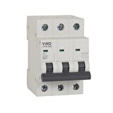 Viko Otomatik Sigorta 3x63A B 4.5kA 4VTB-3B63