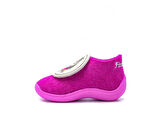 First Step Kece 3 Boyutlu Panduf Ayakkabı Bebek Günlük Panduf Ayakkabı F-714-FUSYA Pembe