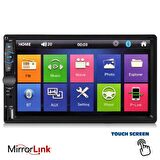 DOUBLE TEYP 7 4X45W MİRRORLİNK BT/USB/SD/FM/AUX KAMERALI KAMOSONIC KS-G754