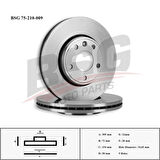 Renault Fren Diski Ön - 305mm (adet) Adet Fiyatıdır(kutu İçi 2adet) - Bsg 75-210-009