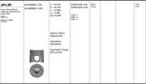 Kia Motor Piston+segmanı ( Riken )  91,50+0,50mm Cap Sorento Starex 2.5 Crdi D4cb Crdi 4 Sil. Dizel 2497 - Kingpiston 18-4050053