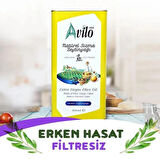 5 Lt Erken Hasat Filtresiz Soğuk Sıkım Natürel Sızma Zeytinyağı