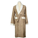 Luke Micro Erkek Bornoz  (Xl-Xxl) MC063474 Bej