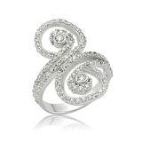 Sonsuzluk  925 Ayar Gümüş Kadın Yüzük