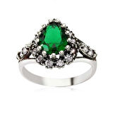 Hürrem Sultan  925 Ayar Gümüş Kadın Yüzük