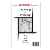 Ponart D&P Blok Resim Defteri 130g 30 Yaprak A5 10 628 122