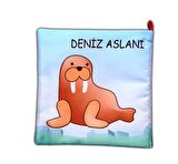 Tox Kutup Hayvanları Kumaş Sessiz Kitap - Bez Kitap , Eğitici Oyuncak , Yumuşak ve Hışırtılı